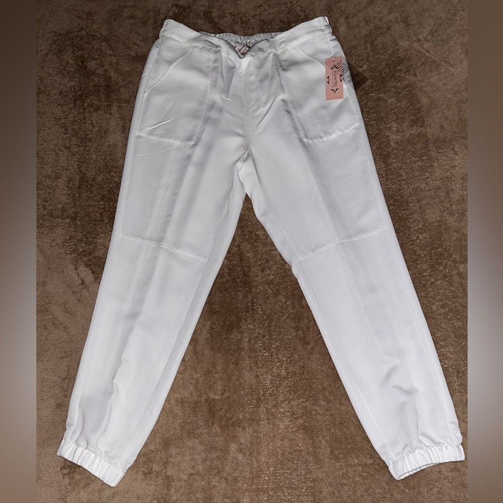 Quality Brand White Joggers